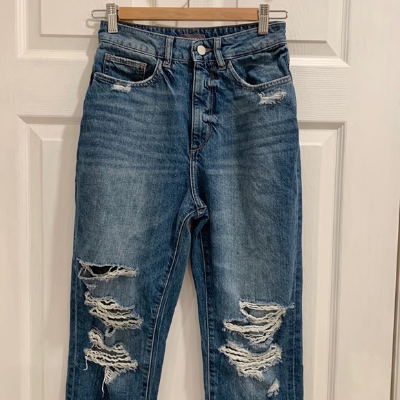 DL1961 Susie High Rise Tapered Houston Jeans - Picture 5 of 13